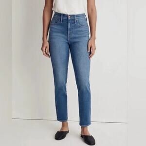 Madewell Stove Pipe Light Wash Denim Jean Women's Size 26
